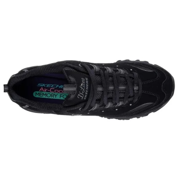 Skechers D'lites Biggest Fan 11930 BBK Siyah Kadın Spor Ayakkabı - Görsel 6