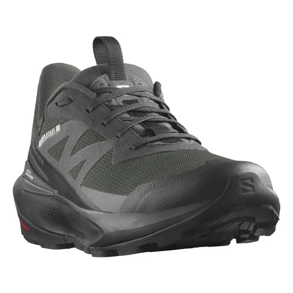 Salomon Elixir Gore-Tex L47295700 Siyah-Gri Erkek Outdoor Ayakkabı - Görsel 2