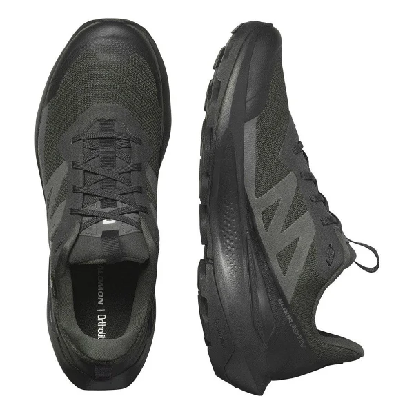 Salomon Elixir Gore-Tex L47295700 Siyah-Gri Erkek Outdoor Ayakkabı - Görsel 3