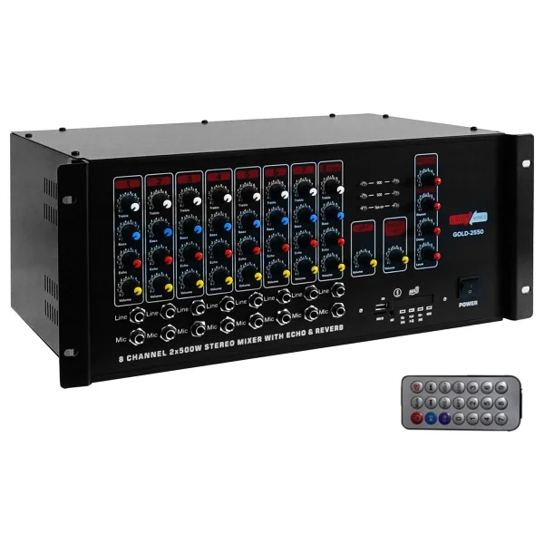 Lastvoice Gold-2550 2x500 W Hat Trafolu Amfili Mikser - Görsel 3