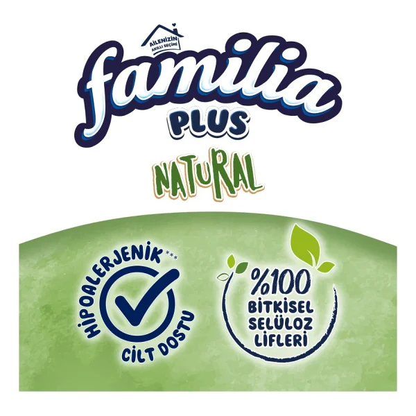 Familia Plus Natural Penguen Gofrajlı 16'Lı Havlu Kağıdı - Görsel 3