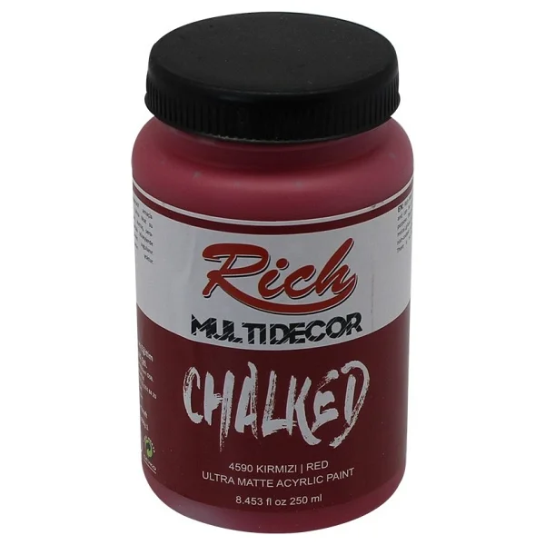 Rich Multi Decor Chalked Ultra Mat 250 cc 4546 Retro Mavi Akrilik Boya - Görsel 5