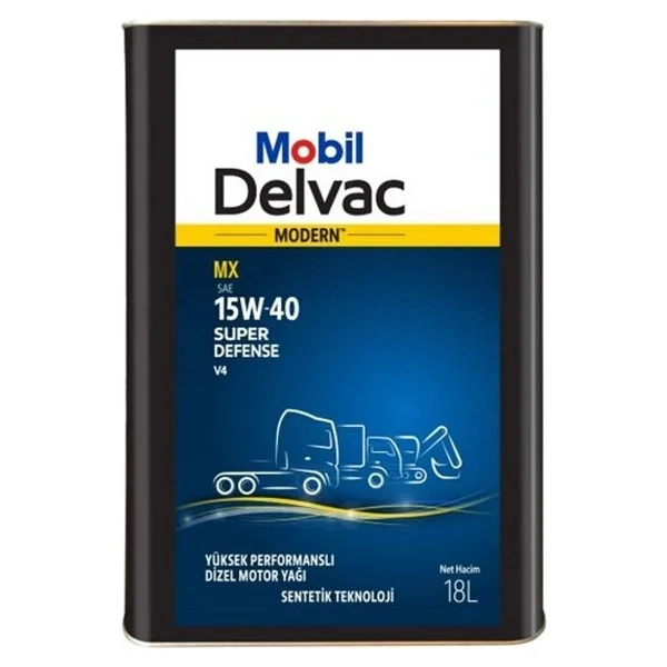 Mobil Delvac MX 15W-40 18 lt Motor Yağı - 2022 - Görsel 2