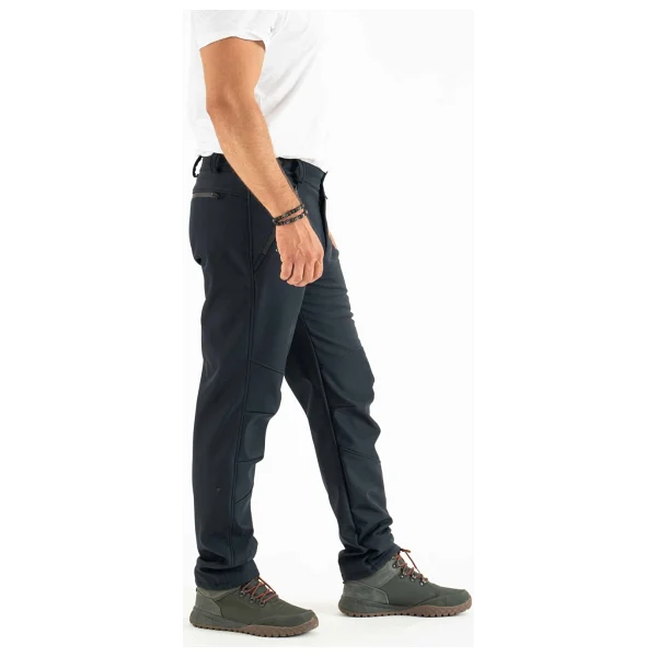Longberg Kışlık Içi Polarlı Su Ve Rüzgar Geçirmez Softshell Pantolon Prs-1779 - Görsel 8