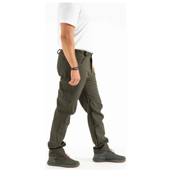Longberg Kışlık Içi Polarlı Su Ve Rüzgar Geçirmez Softshell Pantolon Prs-1779 - Görsel 7