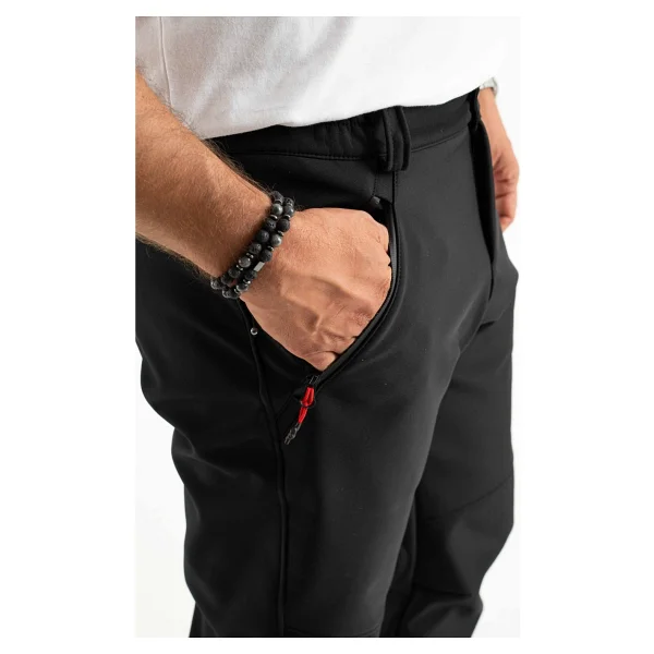 Longberg Kışlık Içi Polarlı Su Ve Rüzgar Geçirmez Softshell Pantolon Prs-1779 - Görsel 5