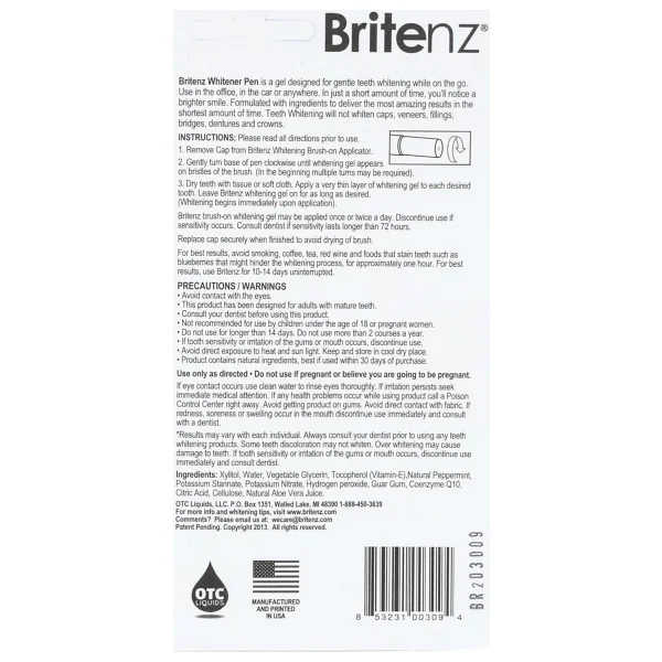 Britenz Diş Beyazlatma Kalemi 1.5 ML - Görsel 2