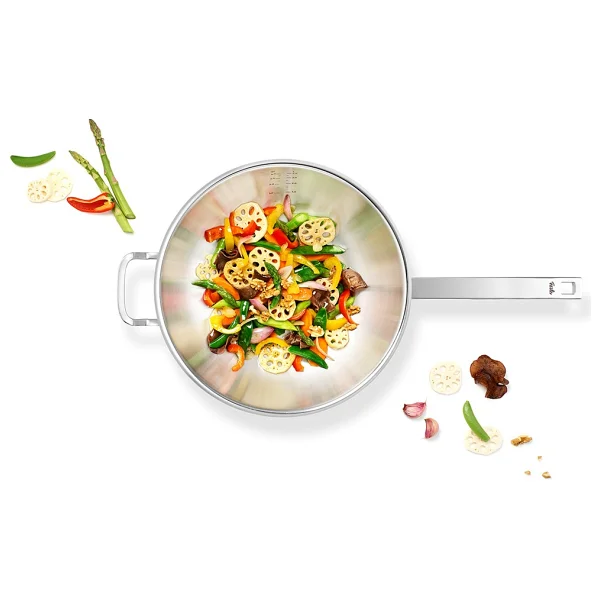 Fissler Original Profi Collection 32 cm Çelik Wok Tava - Görsel 4