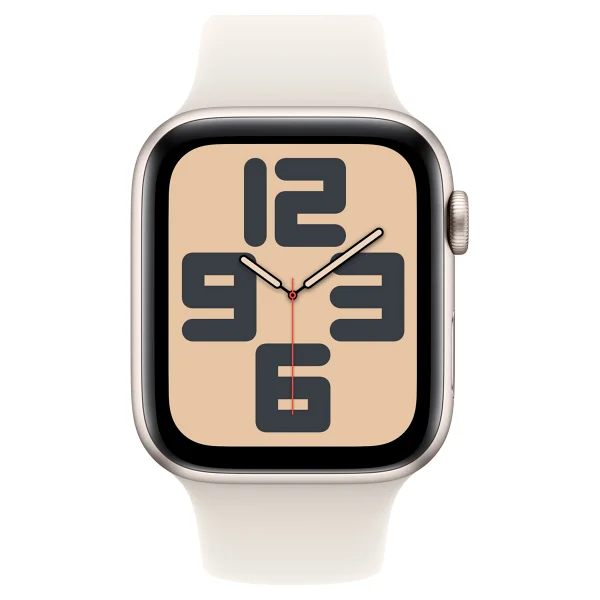 Apple Watch SE 2 2023 GPS 40mm Yıldız Işığı Alüminyum Kasa ve Spor Kordon Akıllı Saat - Görsel 2