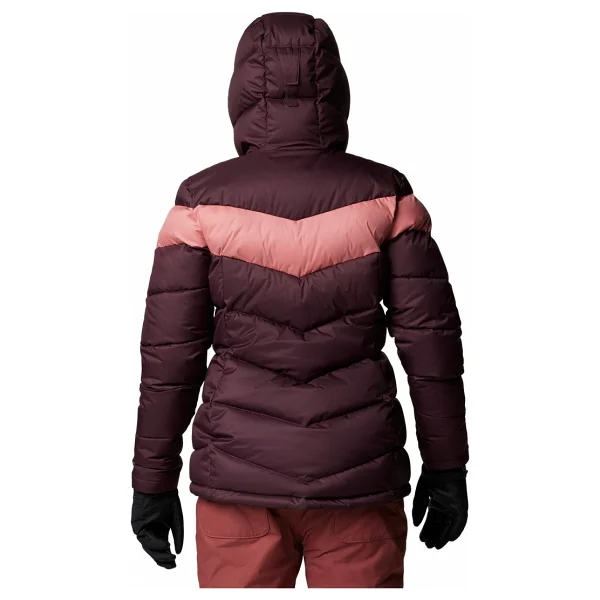 Columbia Abbott Peak II Insulated WK7789-607 Bordo Kadın Kayak Montu - Görsel 2