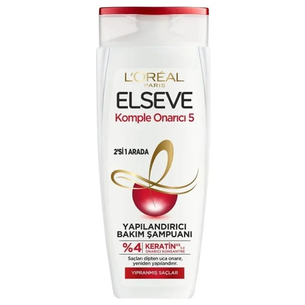 L'Oreal Paris Elseve Komple Onarıcı 5 Yapılandırıcı 360 ml Şampuan - Görsel 3