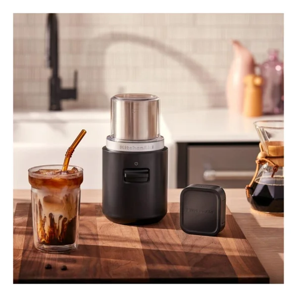 KitchenAid Go 5KBGR111BM Bataryalı Kahve Öğütücü - Görsel 4