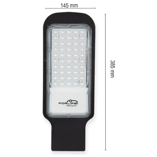 Forlife Smd Sokak Armatürü FL-6034 - 6500K - Beyaz - Görsel 2