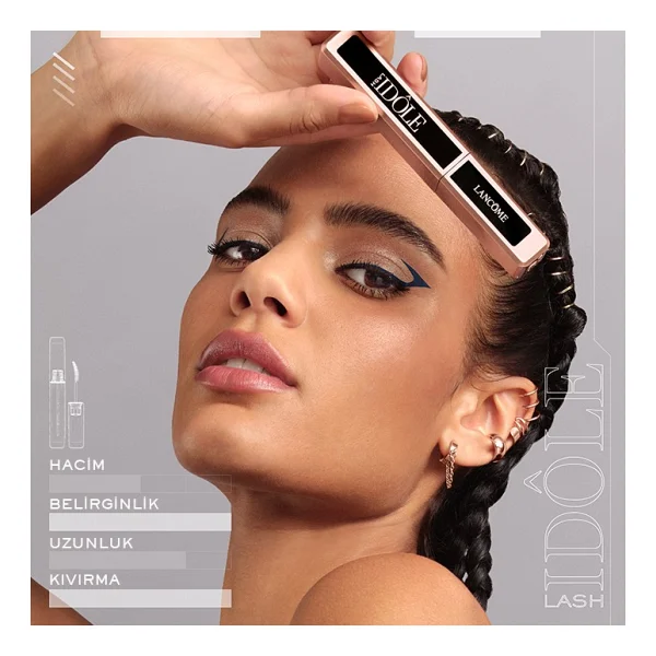 Lancome Lash Idole Hacim Veren Siyah Maskara - Görsel 6