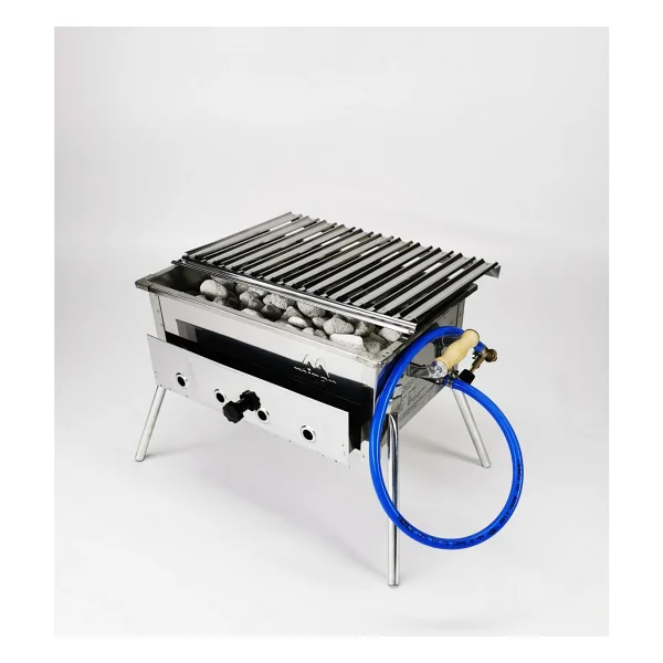 Marina Grill Lav Taşlı Tüplü Mangal - Görsel 2