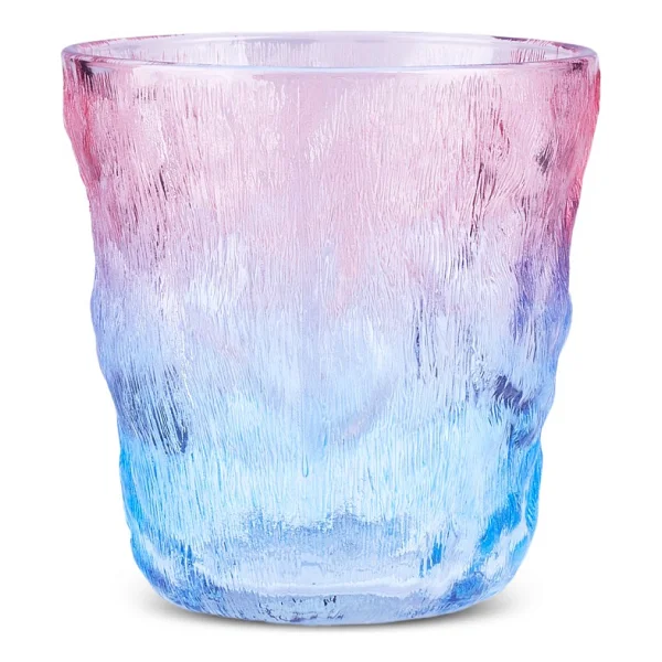 Karaca Glacier Mavi-Pembe 287 ml Su Bardağı - Görsel 5