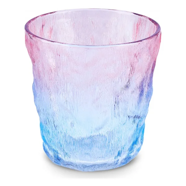 Karaca Glacier Mavi-Pembe 287 ml Su Bardağı - Görsel 6