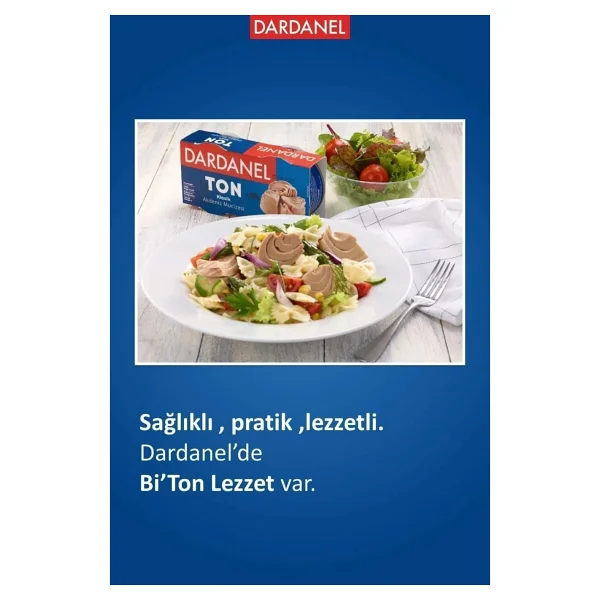 Dardanel Klasik Ton Balığı 3 x 75 gr x 2 Adet - Görsel 5