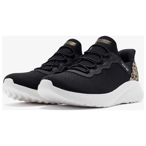 Skechers Bobs Squad Chaos Seize The Hour 117499 BLK Siyah Kadın Spor Ayakkabı - Görsel 3