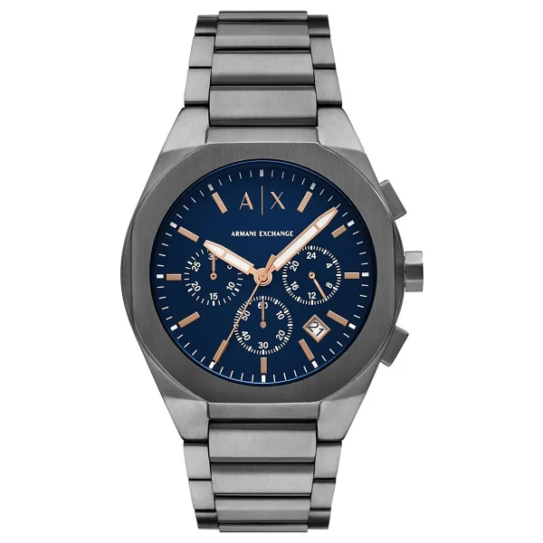 Armani Exchange Rafael AX41 Çelik Kordon Erkek Kol Saati - Görsel 2