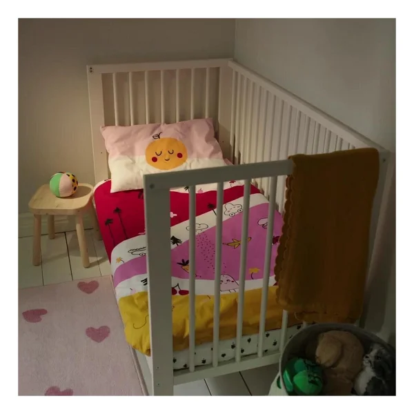 IKEA Bebek Nevresim Takımı, Çok Renkli, 110x125/35x55 cm - Görsel 2