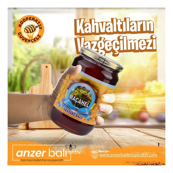 Buzluhan Kestane Balı(Macahel) - 1 kg - Görsel 3