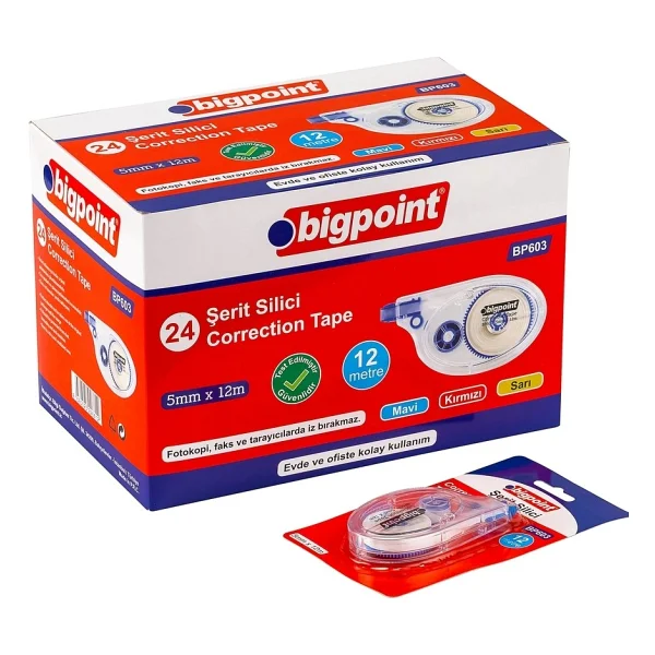 Bigpoint Şerit Silici Yatay 5 Mm X 12 Metre 24'lü Kutu - Görsel 2