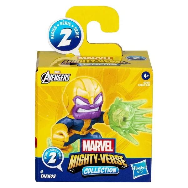 Marvel Avengers Mighty Verse Thanos Aksiyon Figürü G0091 - Görsel 5
