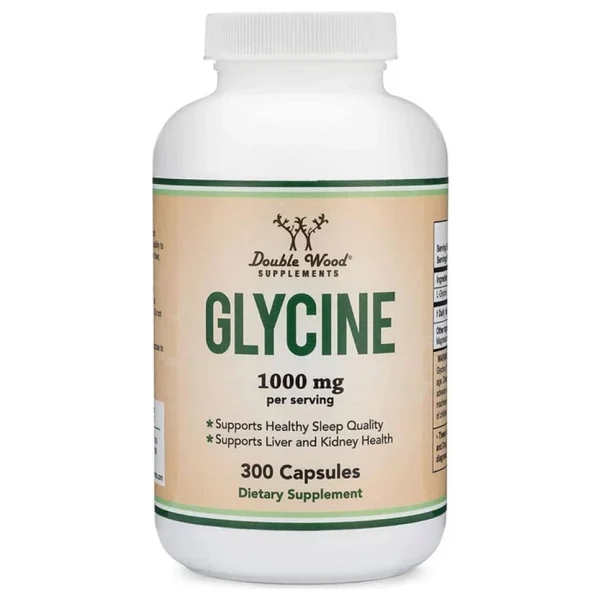 Double Wood Glycine 1000 mg 300 Kapsül - Görsel 4