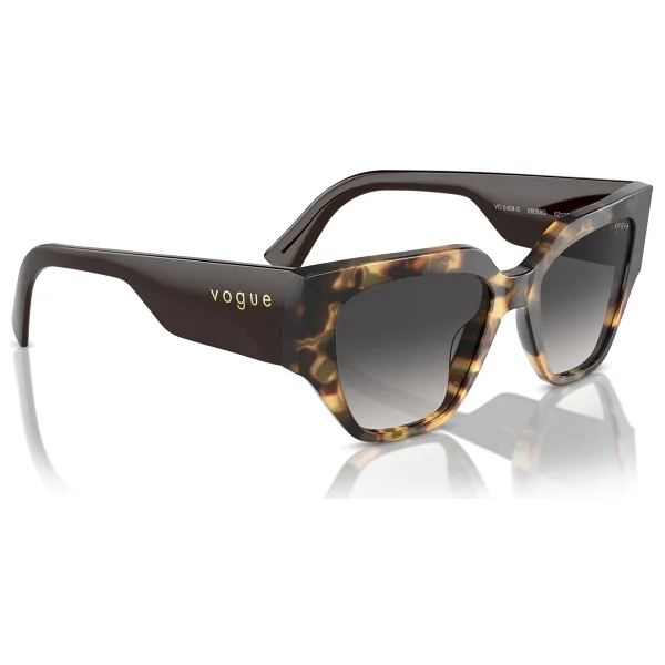 Vogue VO5409S 26058G Yellow Tortoise-Black Kadın Güneş Gözlüğü - Görsel 3