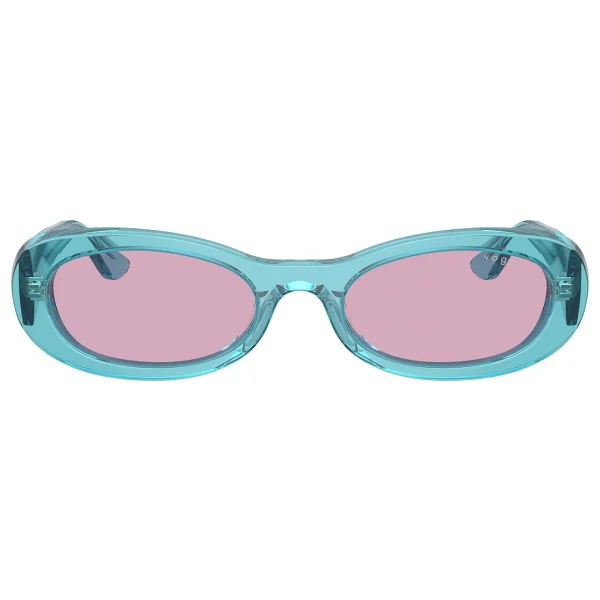 Vogue VO5582S 316676 Transparent Turquoise-Violet Kadın Güneş Gözlüğü - Görsel 2