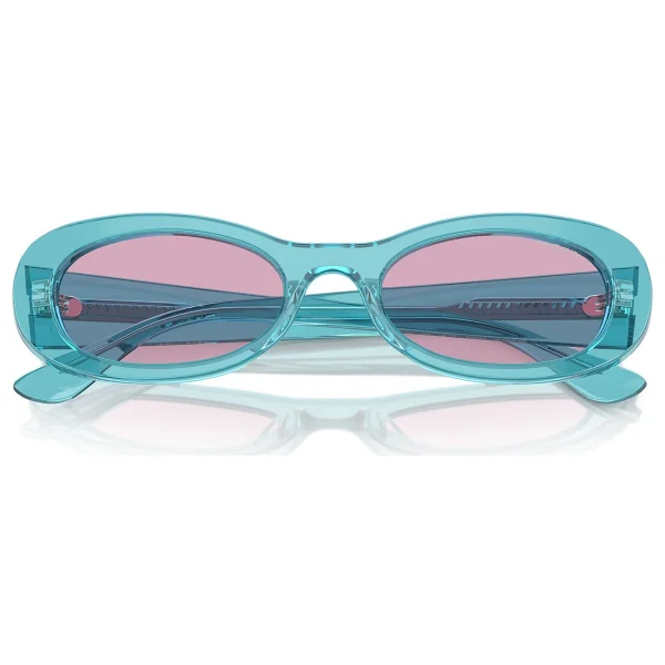 Vogue VO5582S 316676 Transparent Turquoise-Violet Kadın Güneş Gözlüğü - Görsel 5