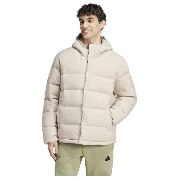 Adidas Helionic Down Kapüşonlu Erkek Şişme Mont - Görsel 3