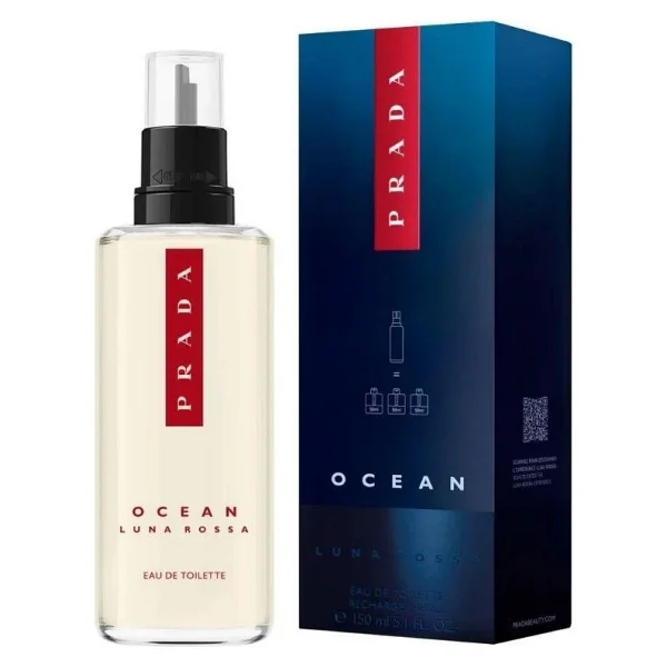 Prada Luna Rossa Ocean Refill EDT 150 ml Erkek Parfüm - Görsel 6
