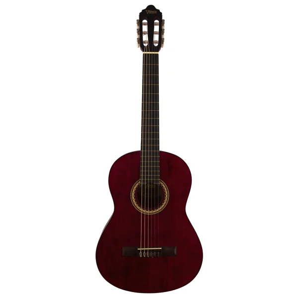 Valencia VC204TWR Kırmızı Klasik Gitar - Görsel 4