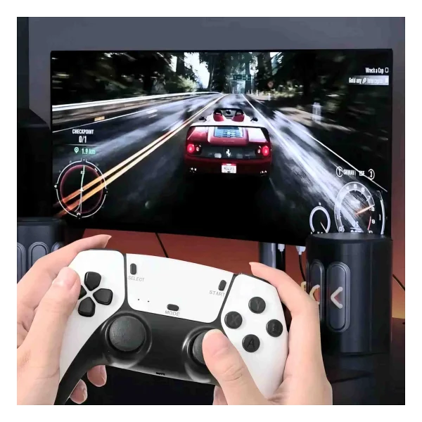 Beemen M15 Çift Kollu Retro Klasik Stick Oyun Konsolu Ps5 Tasarım 20.000 Oyun Yüklü - Görsel 5