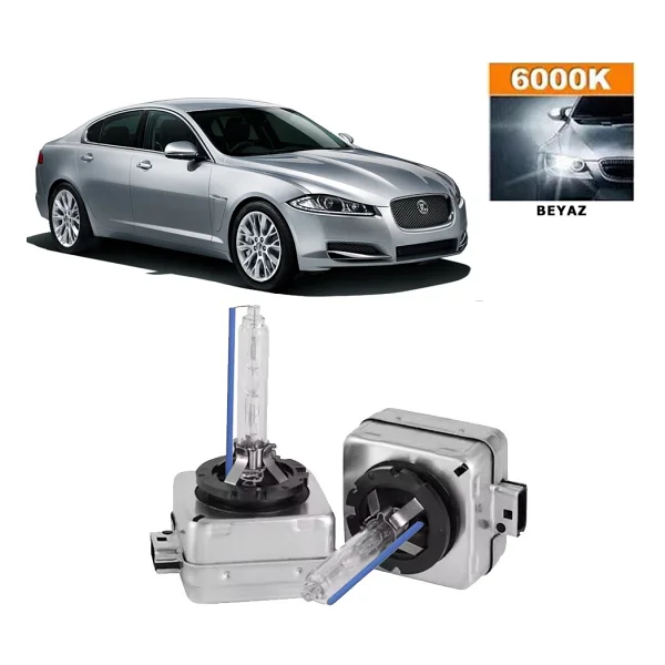 3 Tıkla Jaguar Xf 2012-2019 D3S / D3R 6000K Beyaz Hıd Xenon Ampul 2 Adet - Görsel 2