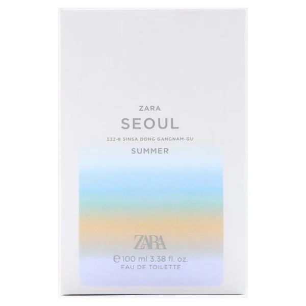 Zara Seoul Sinsa Dong Gangnam Gu Summer EDT 100 ml Erkek Parfüm - Görsel 2
