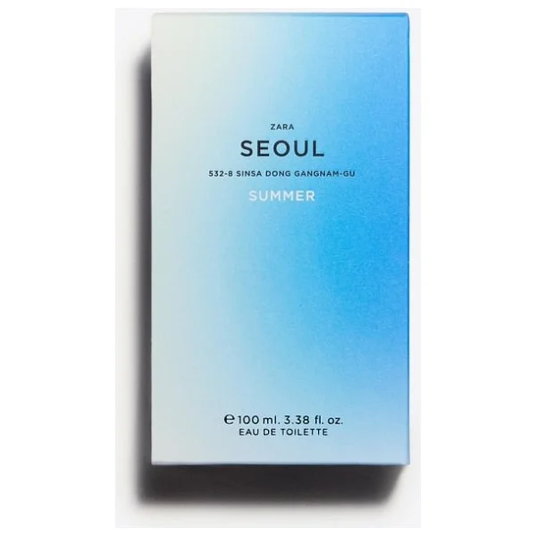 Zara Seoul Sinsa Dong Gangnam Gu Summer EDT 100 ml Erkek Parfüm - Görsel 4