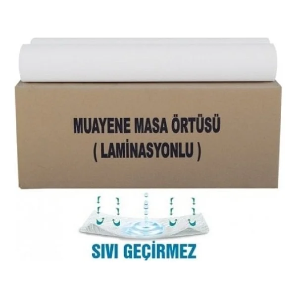 Medikaltec Muayene Masa Örtüsü Laminasyonlu 30 Metre-En:51 cm Lamineli 1 Adet Rulo - Görsel 2