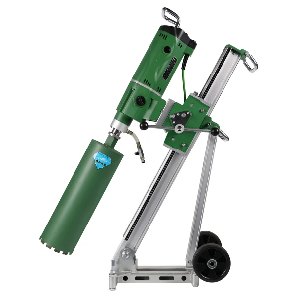 Bycon 400 mm Delme Kapasiteli Akıllı LCD Ekranlı Endüstriyel Tip Açılı Karot Makinesi Seti - Görsel 3