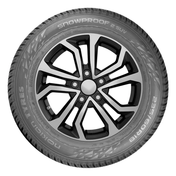 Nokian Snowproof 2 SUV 235/55 R18 104H XL Kış Lastiği - 2024 - Görsel 2