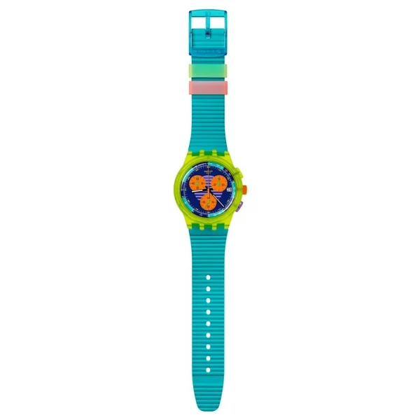Swatch Neon Wave SUSJ404 Kol Saati - Görsel 9
