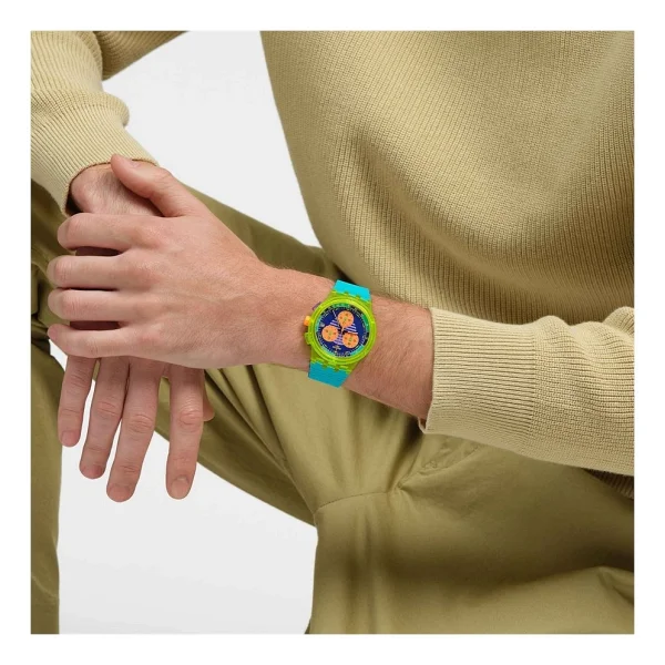 Swatch Neon Wave SUSJ404 Kol Saati - Görsel 10