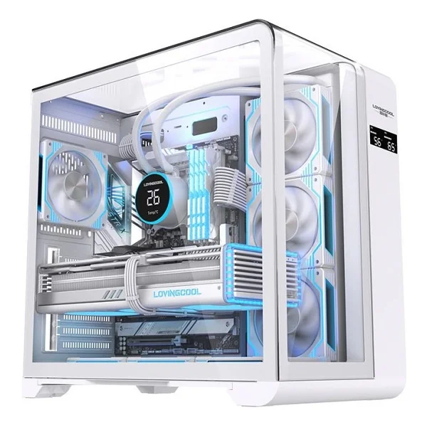 Snt VICTORY PLUS ARGB 7 Fanlı Beyaz ATX Oyuncu Kasası - Görsel 10