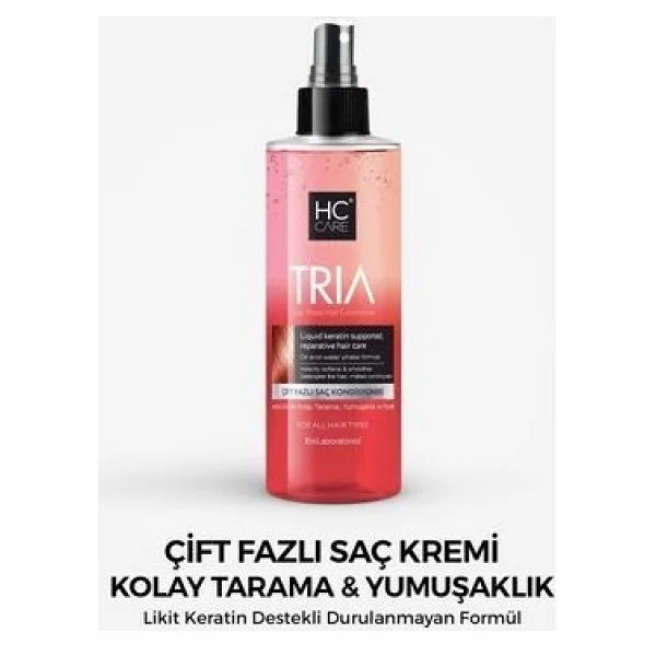 HC Care Tria Kolay Tarama Saç Spreyi 150 ml - Görsel 3