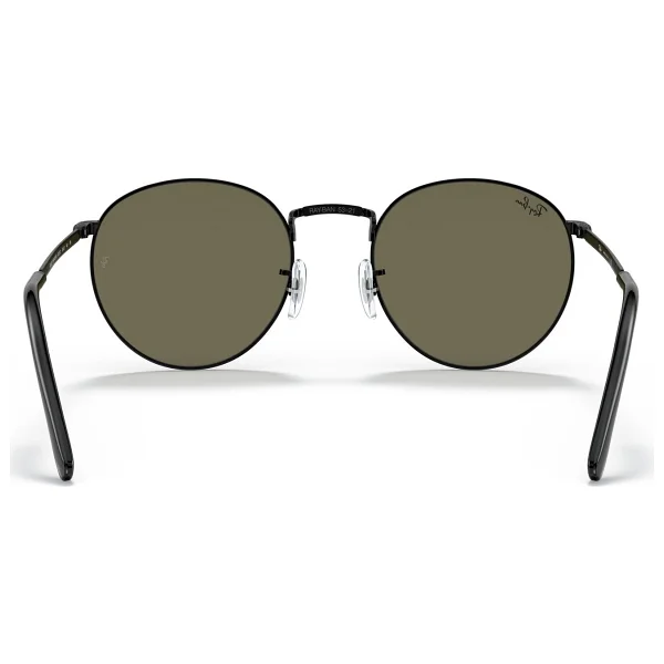 Ray-Ban New Round 3637 002/G1 Black-Blue Aynalı Güneş Gözlüğü - Görsel 5