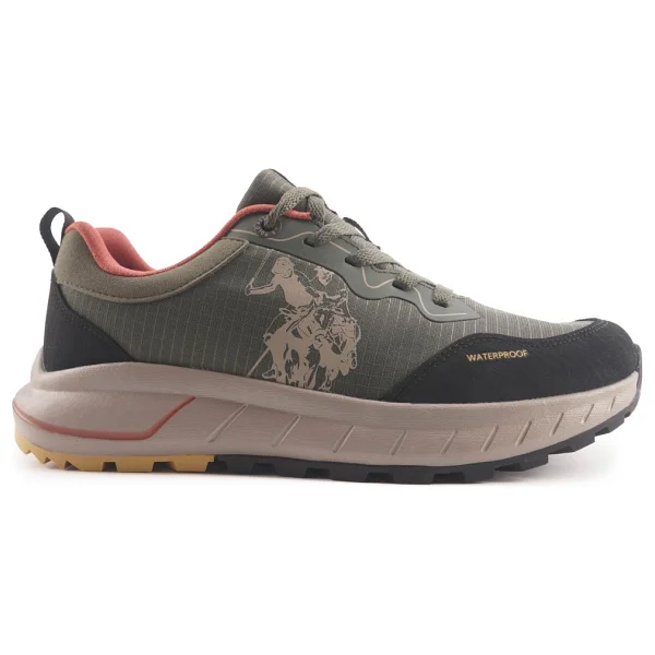 U.S. Polo Assn Elias Watherproof Haki Erkek Outdoor Ayakkabı - Görsel 8