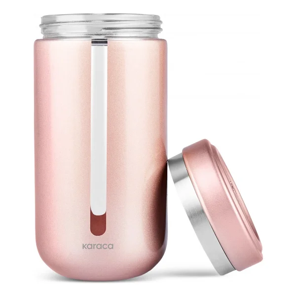 Karaca Mastermaid Rose Gold Kaşıklı Kilitli 1000 ml Saklama Kabı - Görsel 5