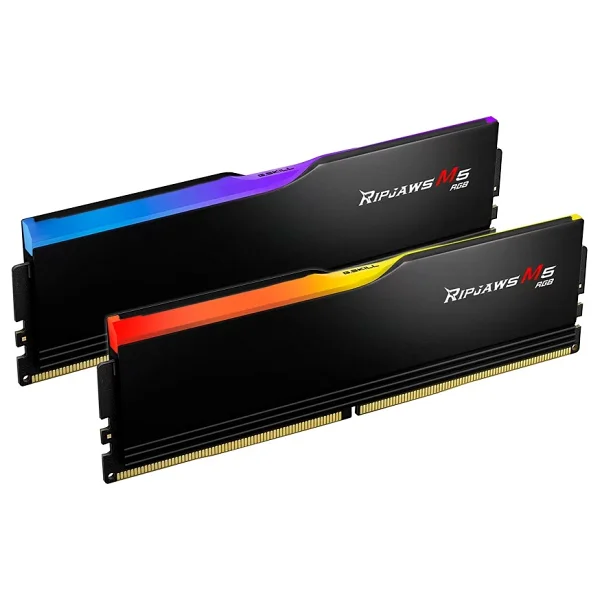 GSkill Gskıll Ripjaws M5 Siyah Rgb DDR5-6400MHZ CL36 32GB (2X16GB) Dual (36-48-48-96) 1.35V - Görsel 4